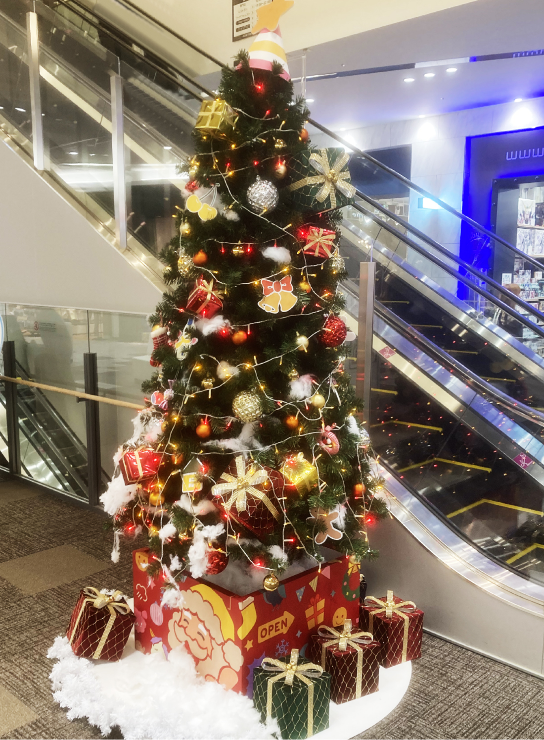 イオンモール高知 クリスマス装飾 6